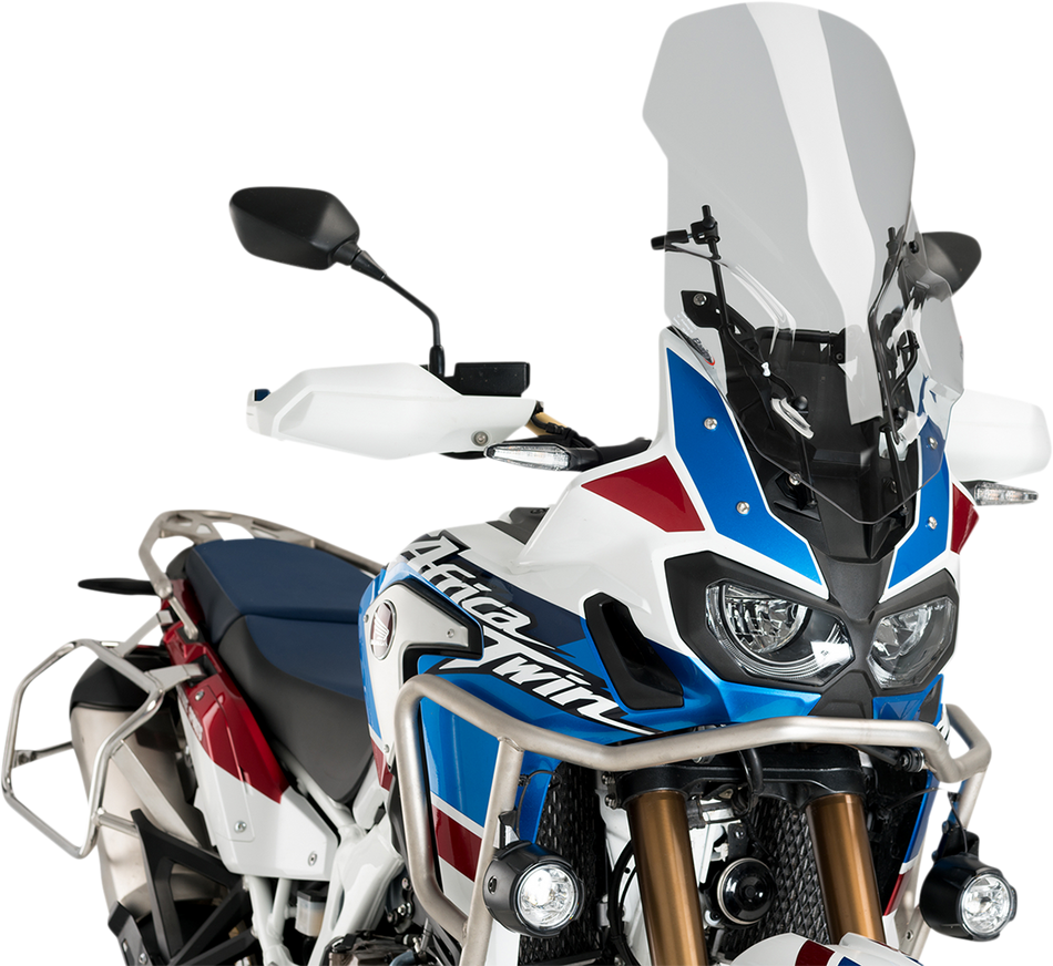 PUIG HI-TECH PARTS Touring Windscreen - Smoke - Africa 3714H