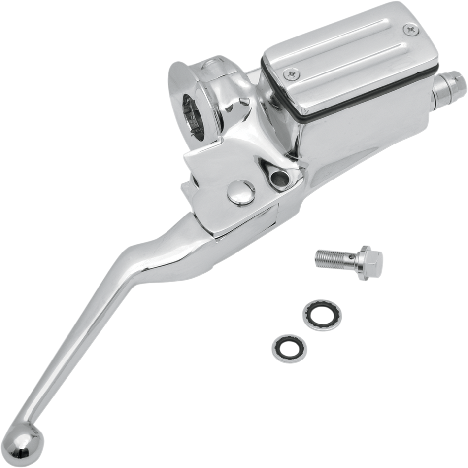 DRAG SPECIALTIES Brake Master Cylinder - 3/4" - Dual Disc - Chrome 07-0540-1NU