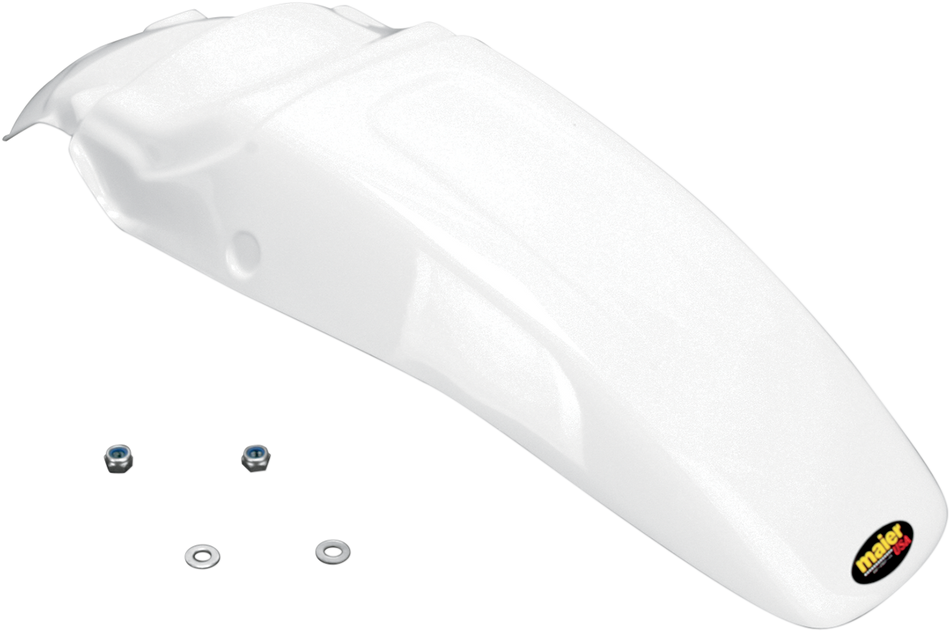 MAIER MX Style Rear Fender - White 170031