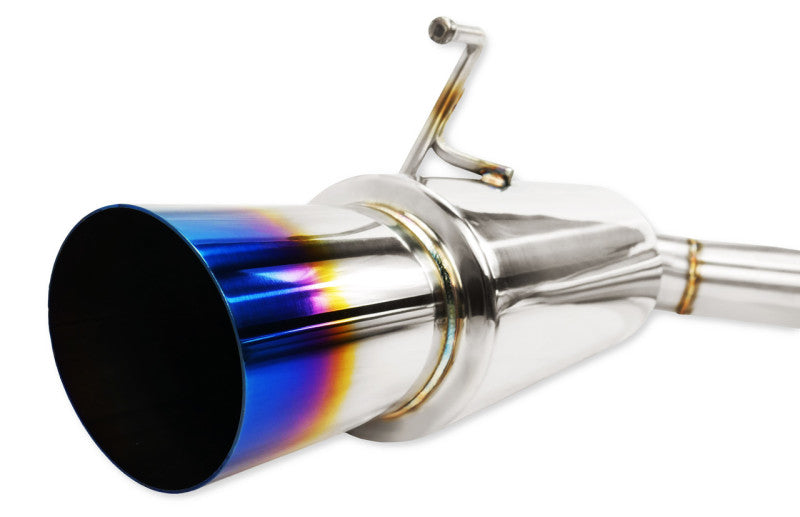 ISR Performance GT Single Exhaust With Burnt Tip - Nissan 370Z IS-GT-370Z-BT