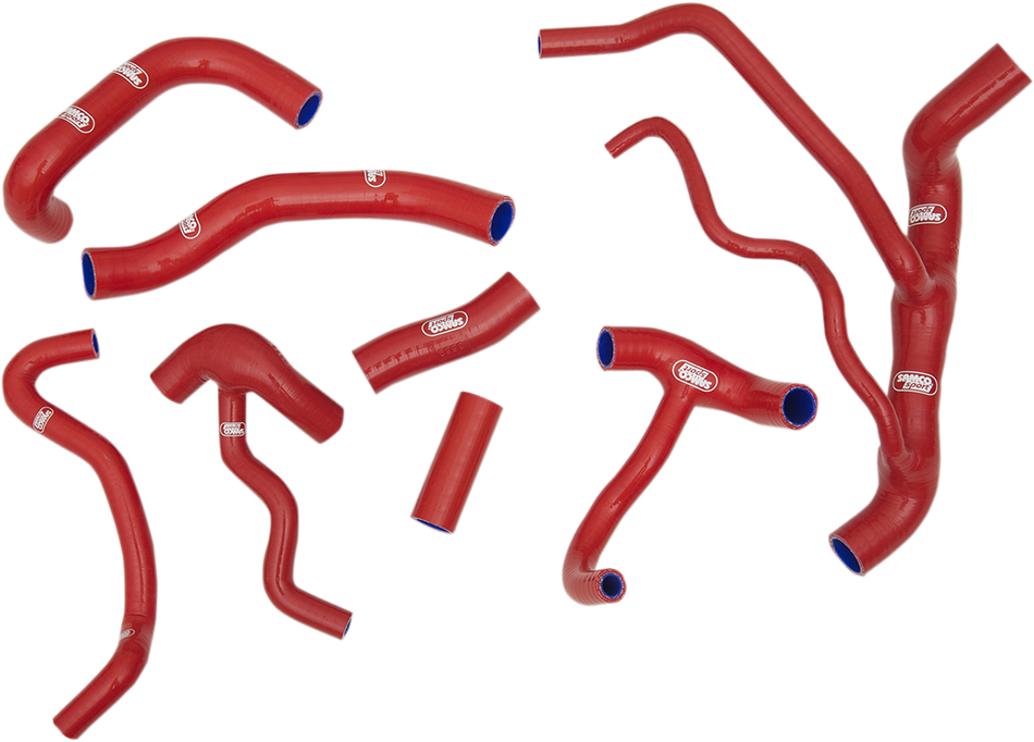 SAMCO SPORT Radiator Hose Kit - Red - Ducati DUC17-RD