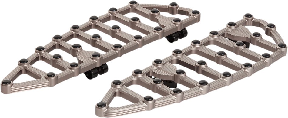 ARLEN NESS MX Driver Floorboards - Titanium 06-874