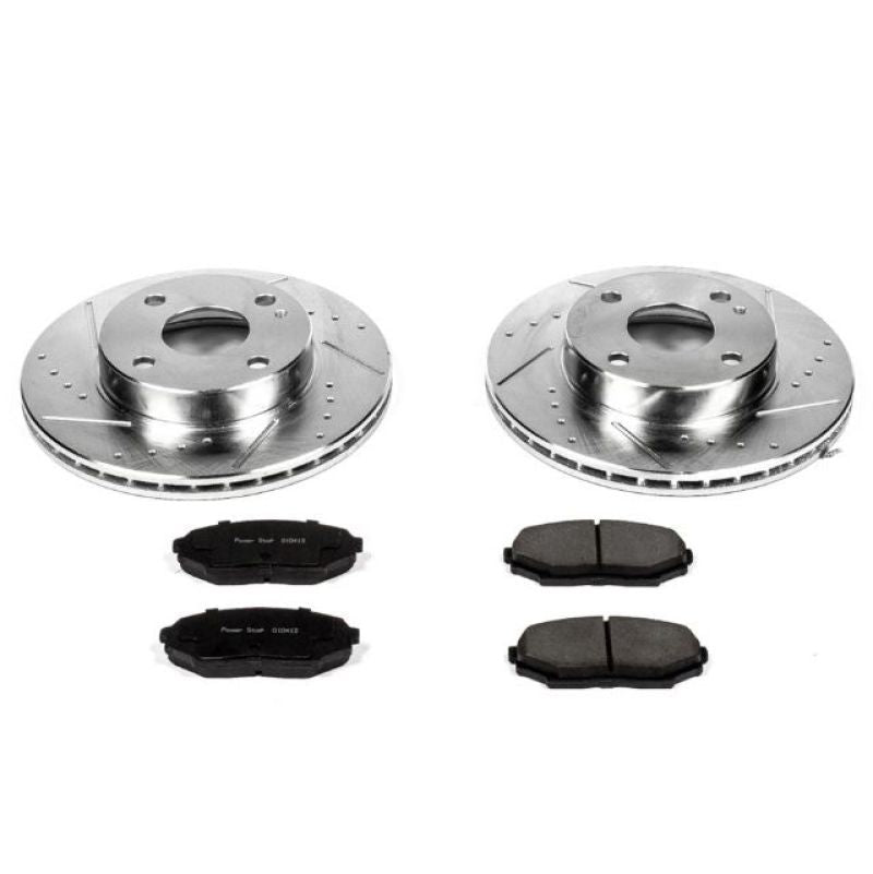 Power Stop 90-93 Mazda Miata Front Z23 Evolution Sport Brake Kit K717