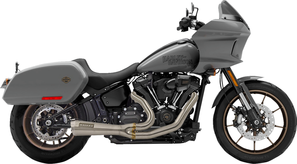 BASSANI XHAUST The Ripper Short Road Rage 2-into-1 Exhaust System - Stainless Steel 1S74SS