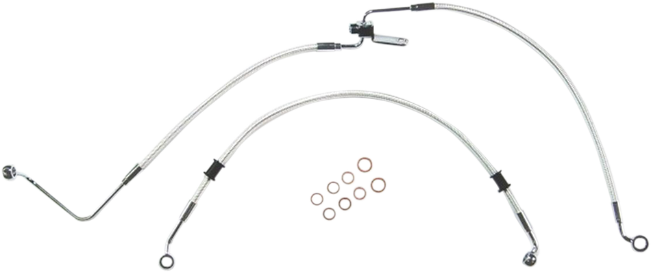 MAGNUM Brake Line - Rear - ABS - Sterling Chromite II AS3622