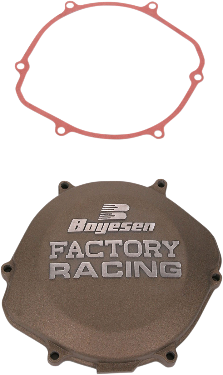 BOYESEN Clutch Cover - Gold - CR250 CC-02AM