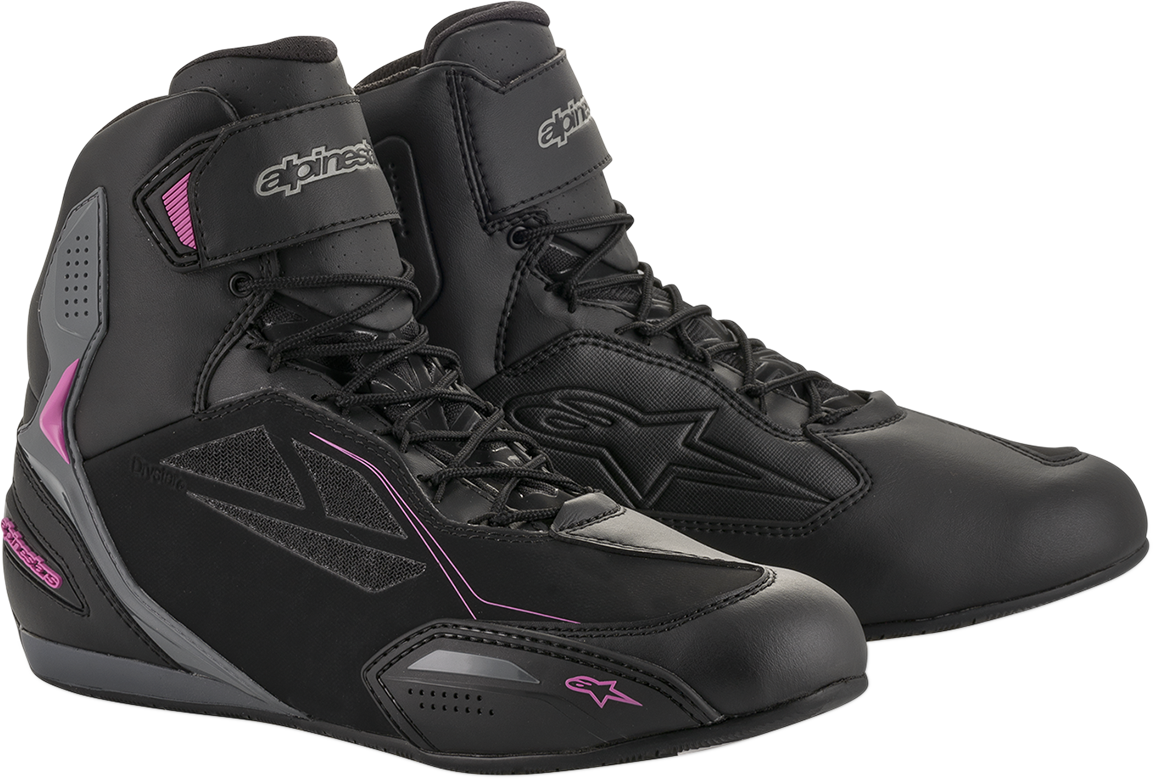 ALPINESTARS Faster-3 Drystar® Schuhe - Schwarz/Grau/Pink - US 10 25409191139-10