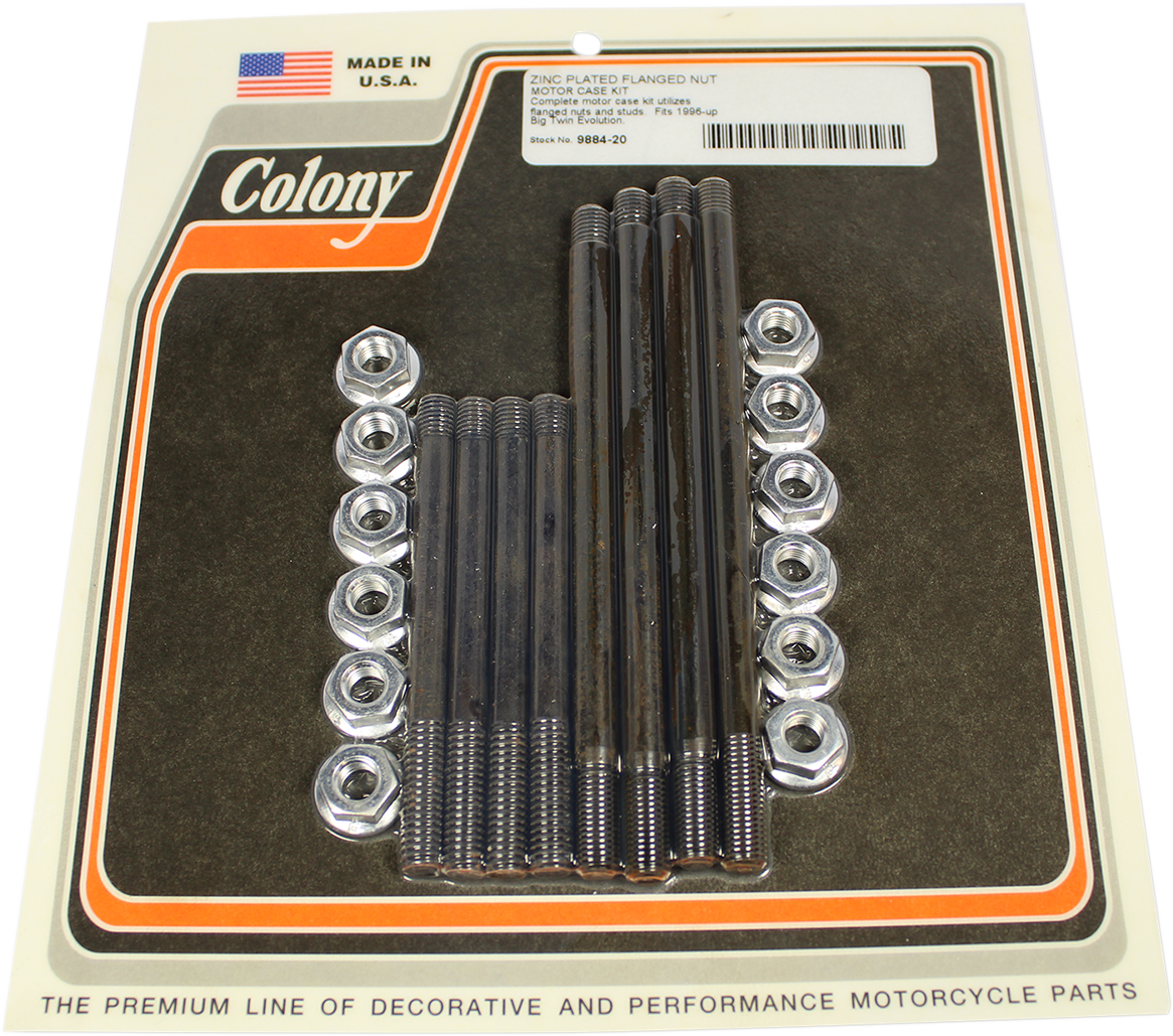 COLONY Bolt Kit - Motor Case - Big Twin/Evolution 9884-20
