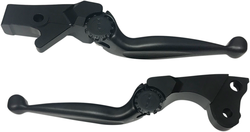 POWERSTANDS RACING Lever Set - Journey - Black 17-00601-22