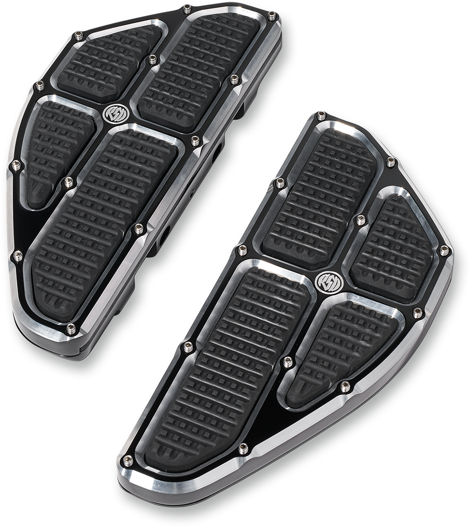 RSD Traction Passenger Floorboard - Contrast Cut 0036-1013-BM