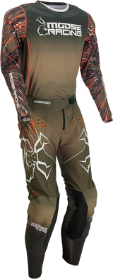 MOOSE RACING Agroid Hose - Oliv/Orange - 32 2901-10066 