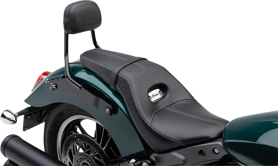 COBRA Detachable Backrest - Black - Two-up Seat - Scout 502-2210B