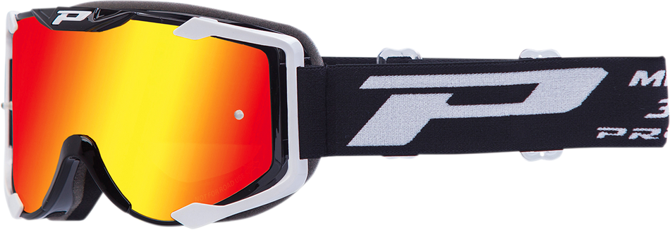 Gafas PRO GRIP 3404 Menace - Negras - Espejo PZ3400NEFL 