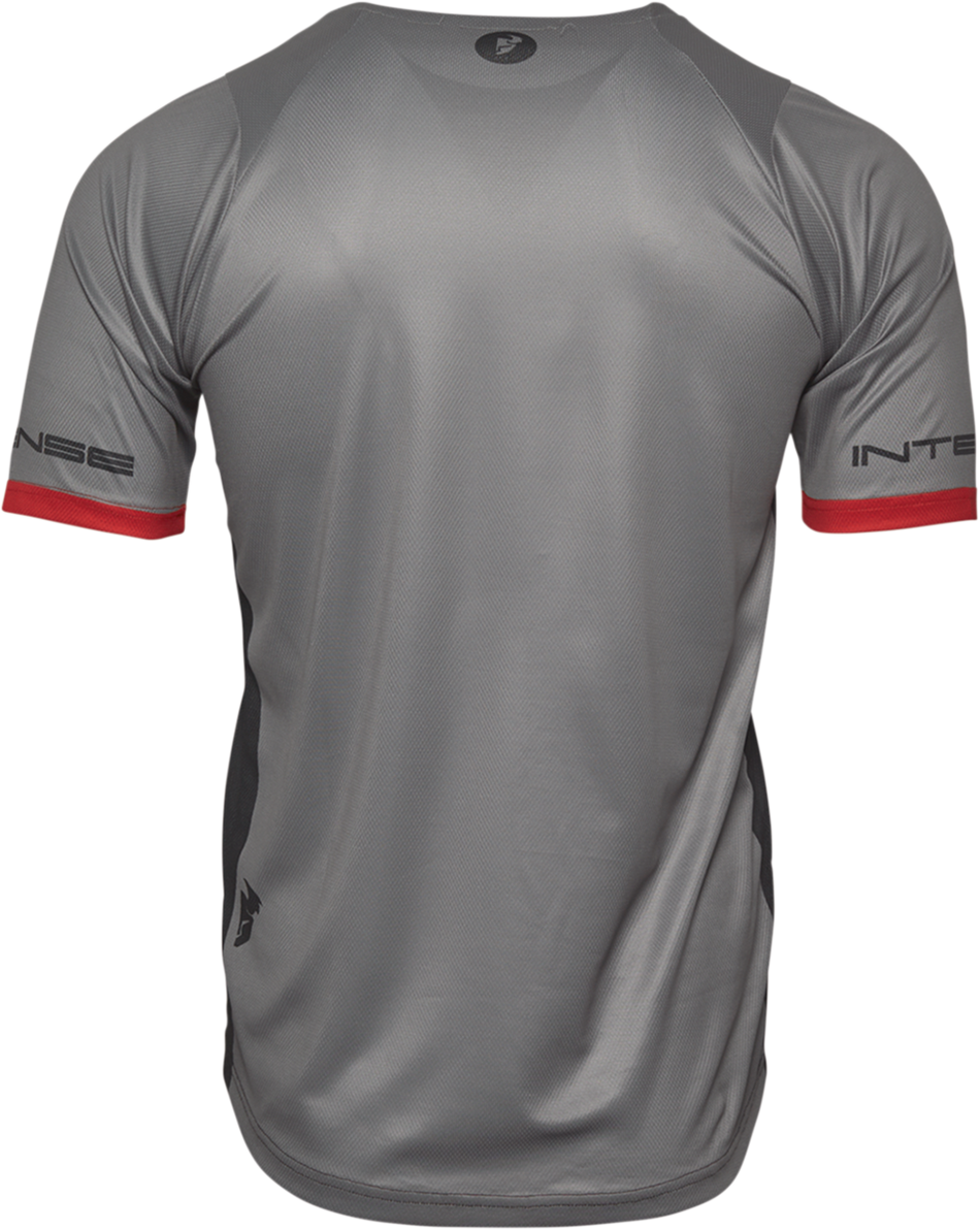 THOR Intense Team Jersey - Short-Sleeve - Black/Gray - XS 5120-0056