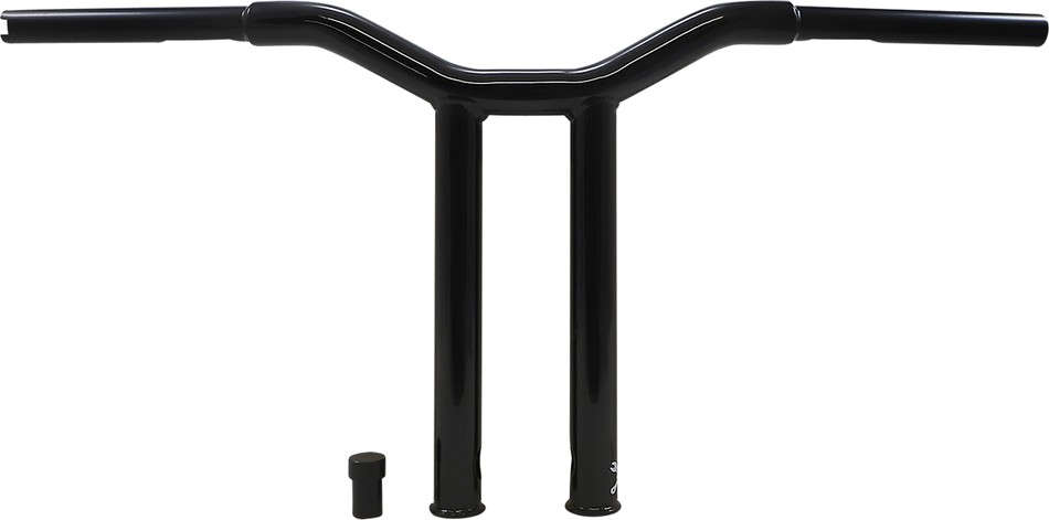 BURLY BRAND Handlebar - Dominator - Straight - 12" - Black B12-6072B