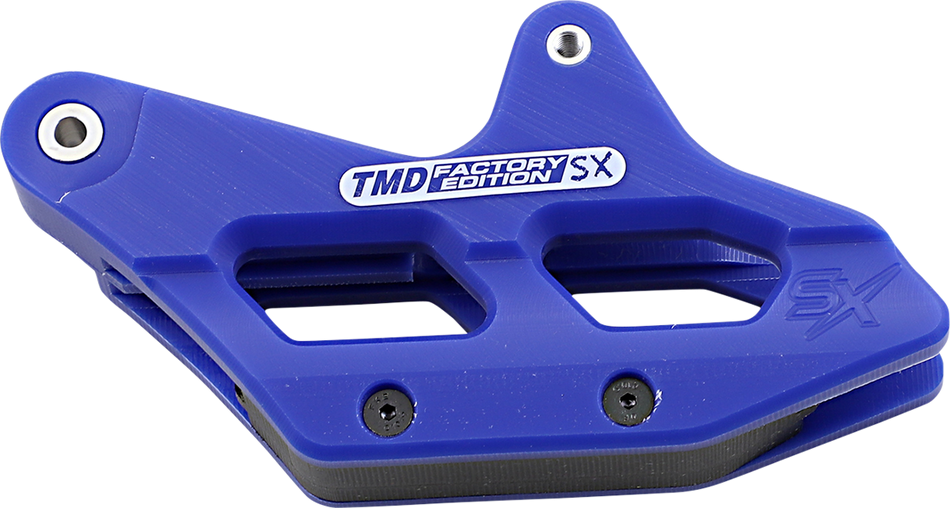 T.M. DESIGNWORKS Chain Guide - KTM/Gas Gas/Husqvarna - Blue KHCG-SX5-BUS