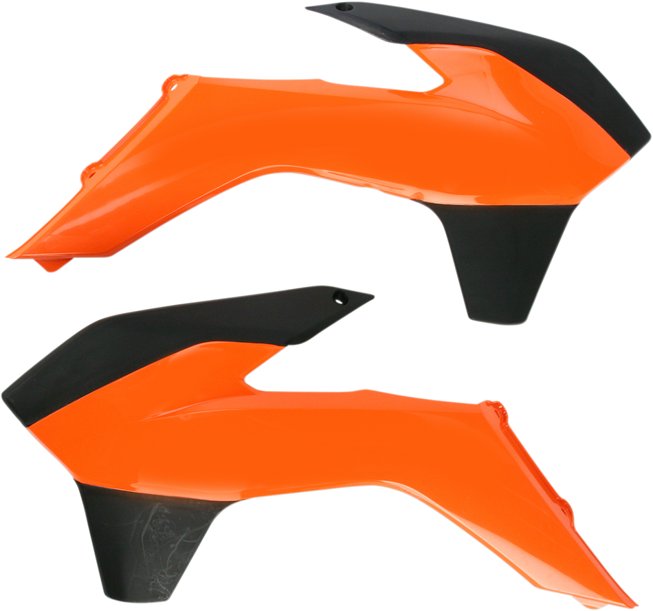 Protectores de radiador ACERBIS - Naranja/Negro 2314251008 