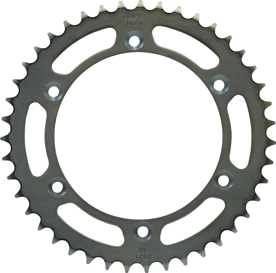 Piñón trasero de acero SUNSTAR SPROCKETS - 43 dientes 2-363143