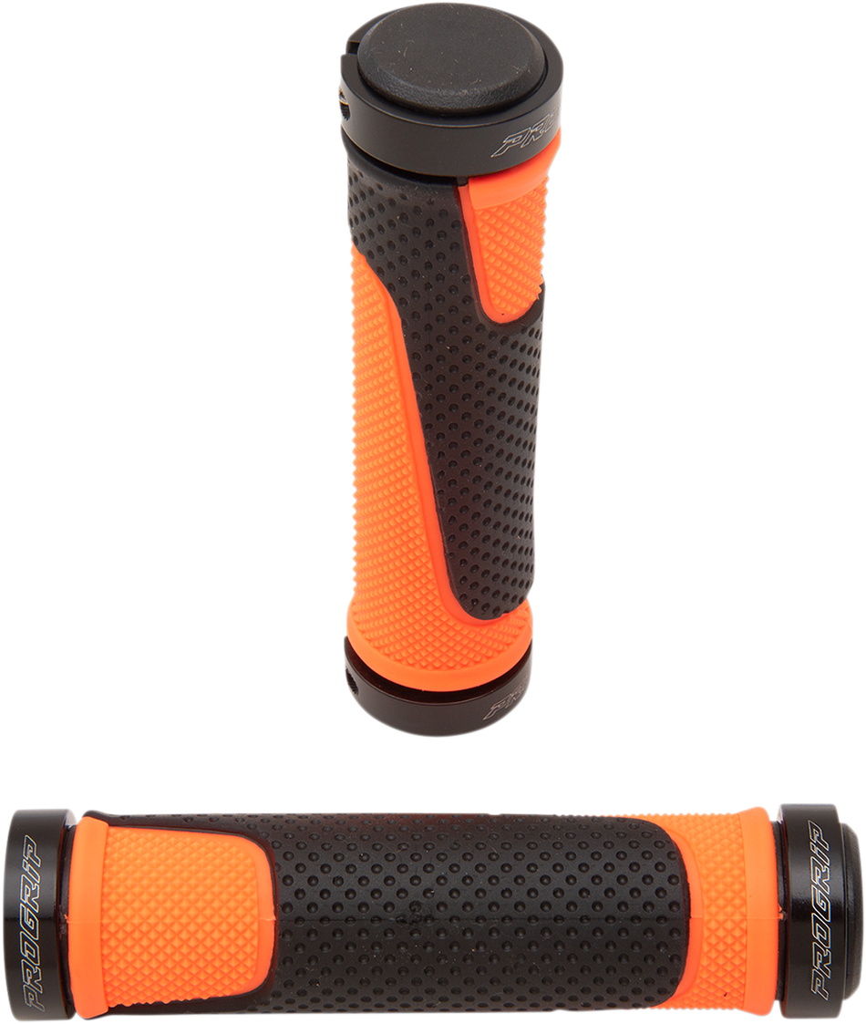 Puños PRO GRIP - Bloqueo - 997 - Naranja fluorescente/Negro PA099722AF02 