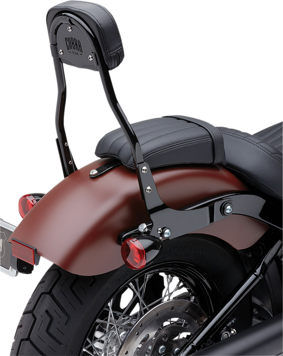 COBRA Backrest Kit - 14" - Black - FXLR 602-2009B