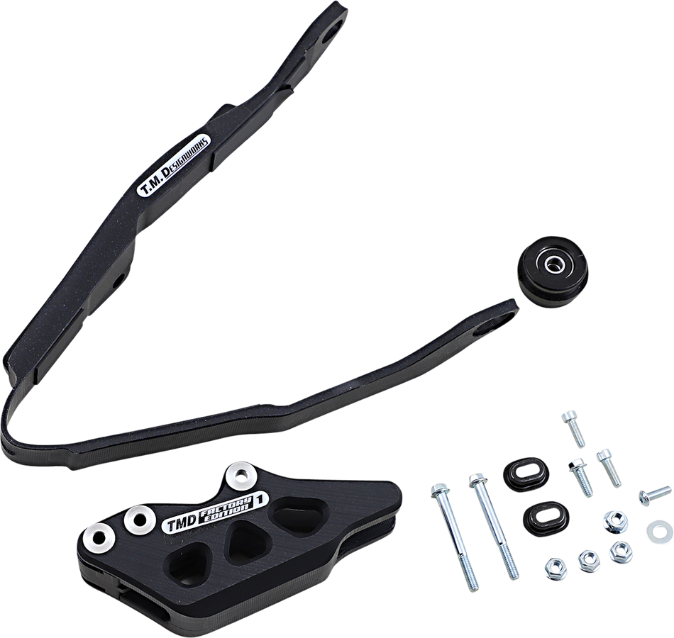 T.M. DESIGNWORKS Chain Guide/Slider - Honda - Black HCP-H04-BK