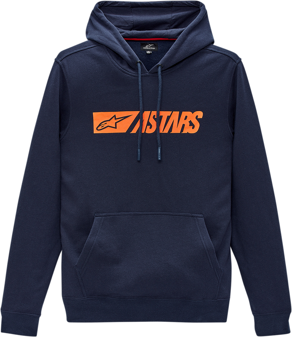 ALPINESTARS Reblaze Hoodie - Navy/Orange - 2XL 12135166070322X