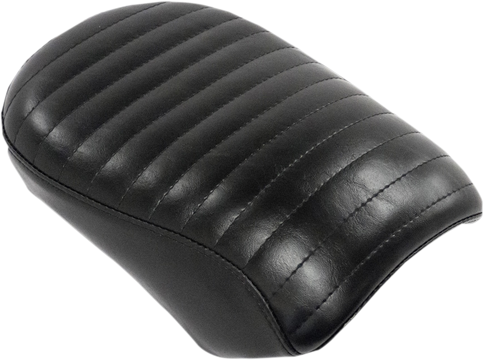 LE PERA Bare Bones Pillion Pad - Pleated - Black - XL '10-'22 LK-006P PT