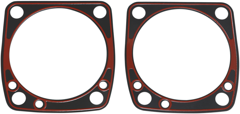 JAMES GASKET Metal Base Gasket with Silicone - Big Twin JGI-16777-94