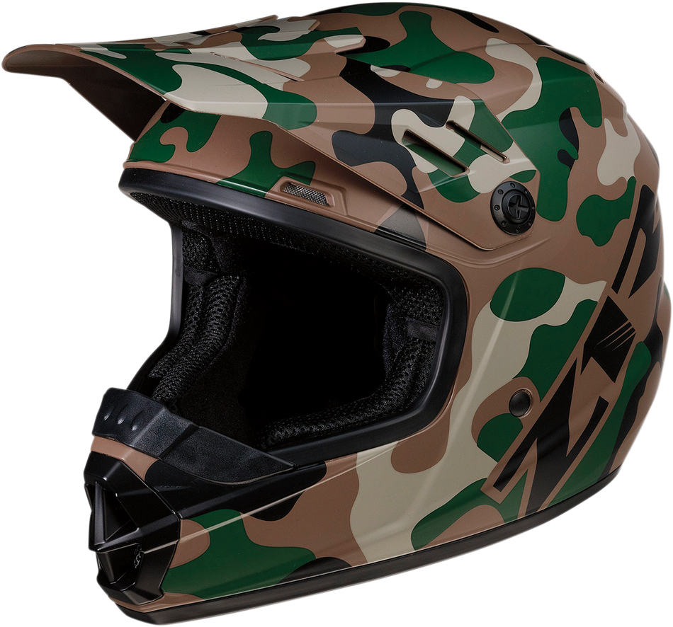 Z1R Youth Rise Helmet - Camo - Woodland - Large 0111-1260