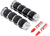 KURYAKYN Grips - ISO® - 5-3/4" - Chrome 6240
