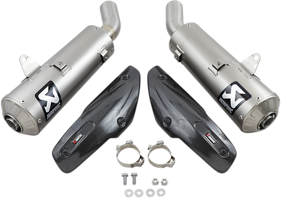 AKRAPOVIC Titanium Mufflers Scrambler 1100 2018-2020 S-D11SO4-HBFGT 1811-3700