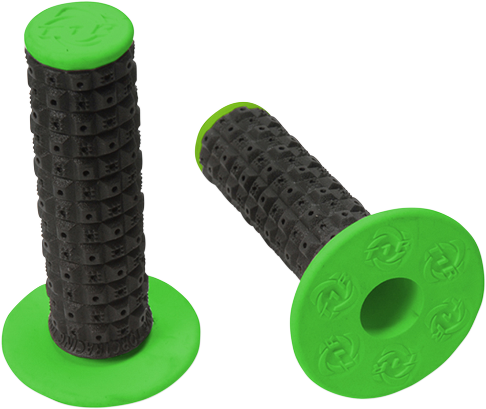 TORC1 Grips - Enduro - Dual - MX - Black/Green 2000-0208