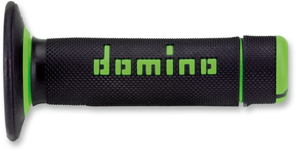 Puños DOMINO - Doble - Half Waffle - Negro/Verde A02041C4440 