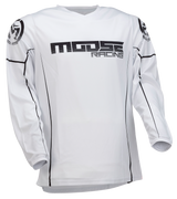 Camiseta MOOSE RACING Qualifier® - Negro/Blanco - Pequeña 2910-7188 