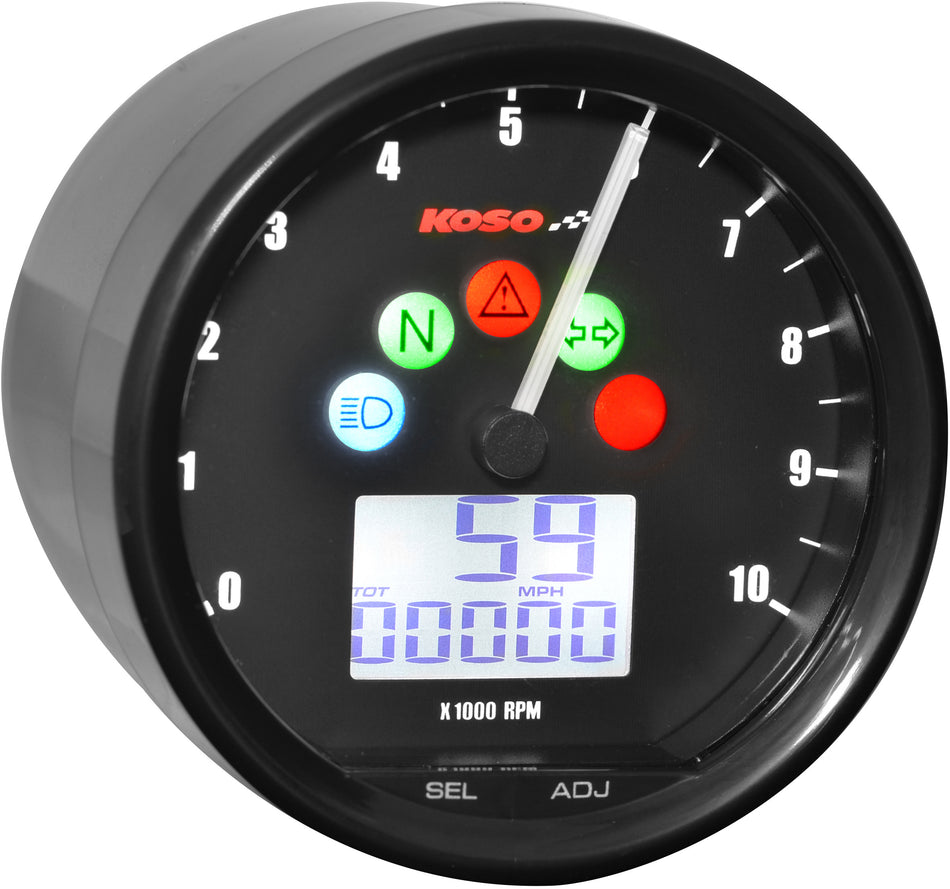 KOSOTnt-02 Speedometer Tachometer Combo BlackBA058100-HD