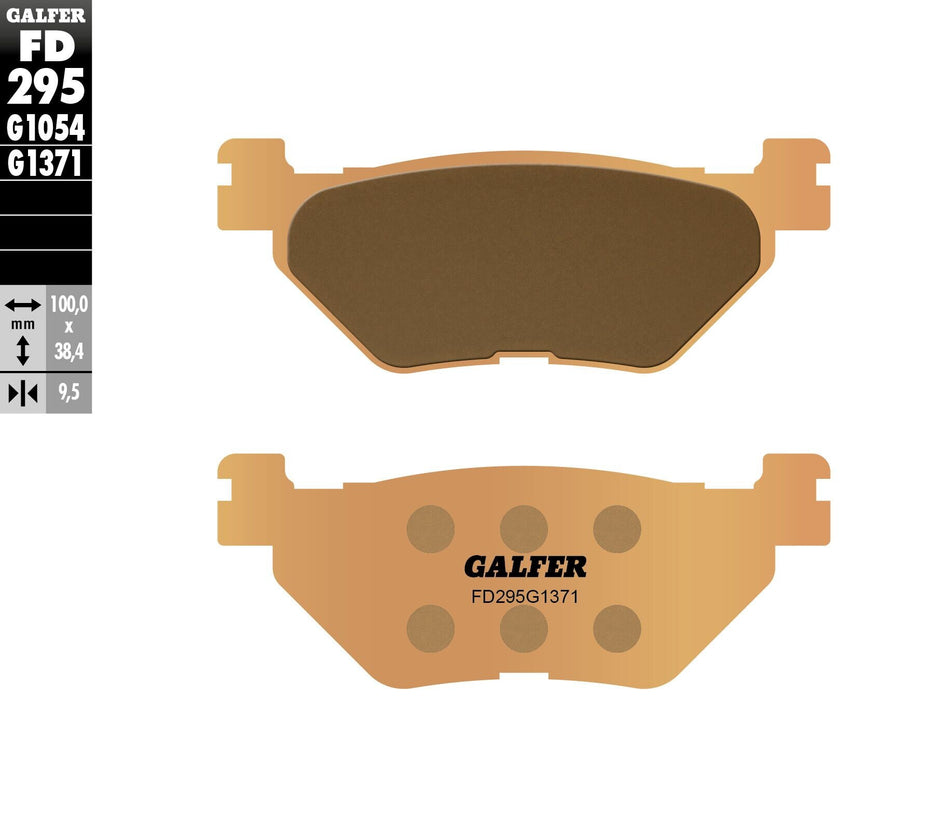 GALFER Brake Pads Sintered Fd295g1371 FD295G1371