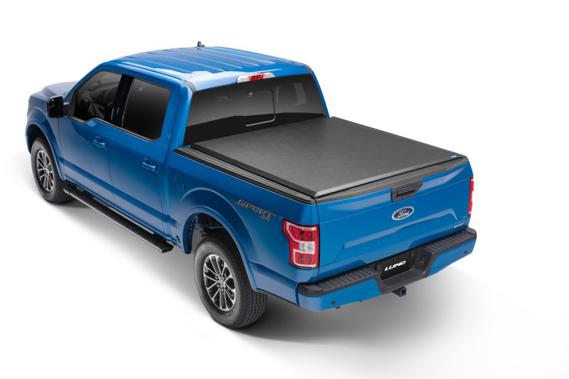 Lund 19-23 Ford Ranger (5ft Bed) Genesis Roll Up Tonneau Cover - Black 960114