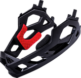 KALI Child Maya Full Face Helmet - Race - Gloss White/Red/Black 0221922112