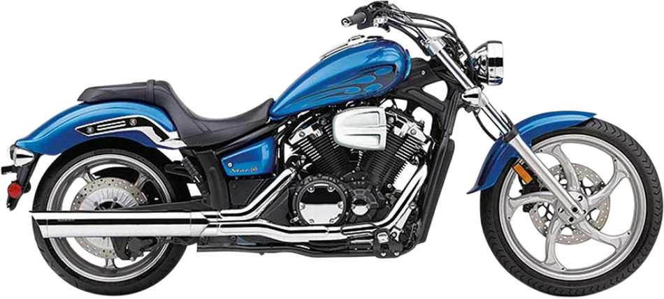 COBRA Scalloped Muffler Chrome for XVS 1300 Stryker 2011-2017 2270