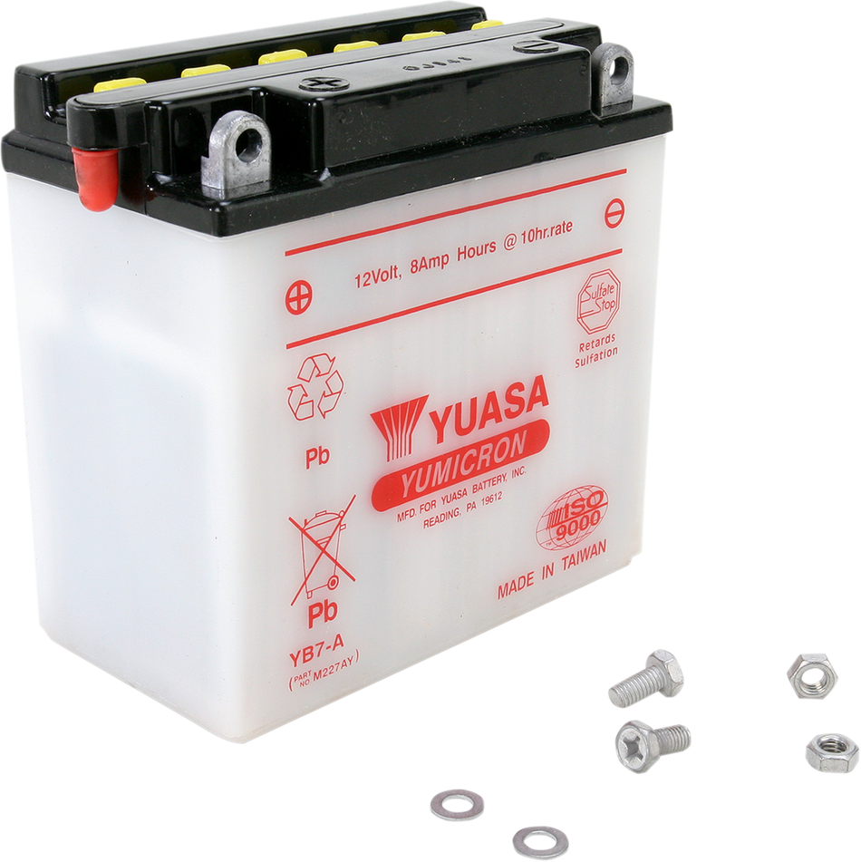 YUASA Battery - YB7-A YUAM227AY