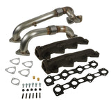BD Diesel 08-10 Ford F-250/F-350/F-450/F-550 Powerstroke 6.4L Up Pipes Kit w/Manifold Set 1041484
