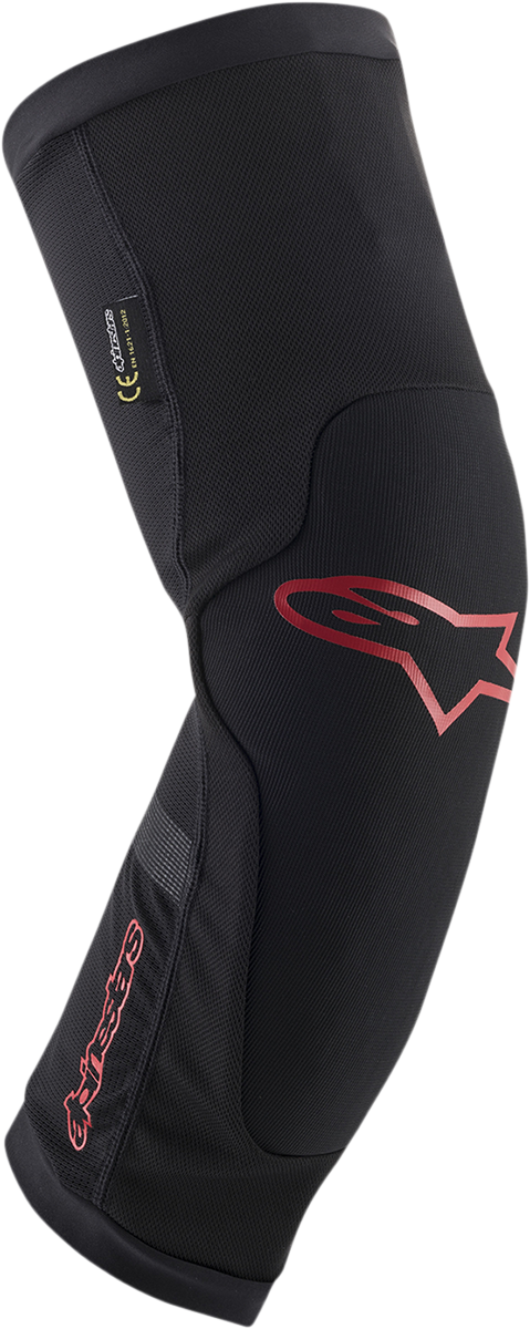 ALPINESTARS Paragon Plus Knee Guards - Black/Red - Small 1652419-13-SM