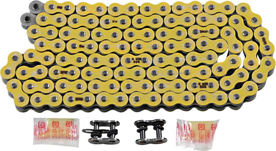 RK 520 - Max X Chain - 120 Links - Yellow 520MAXX-120-YY