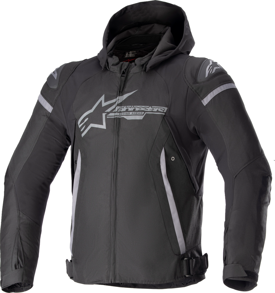 ALPINESTARS Zaca Waterproof Jacket - Black/Gray - Medium 3206423-111-M