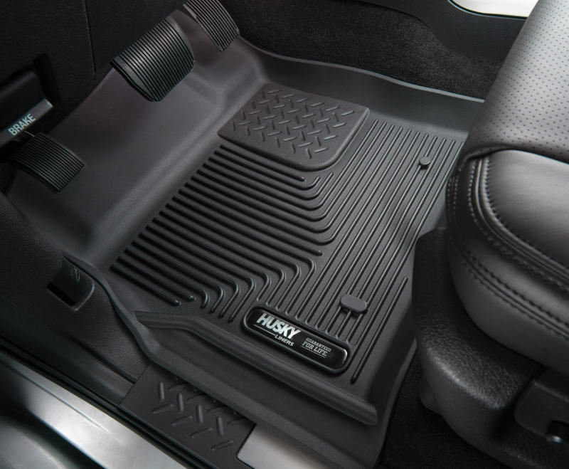 Husky Liners 14-16 Toyota Tundra CrewMax Cab Pickup X-Act Contour Black 2nd Seat Floor Liner 53841
