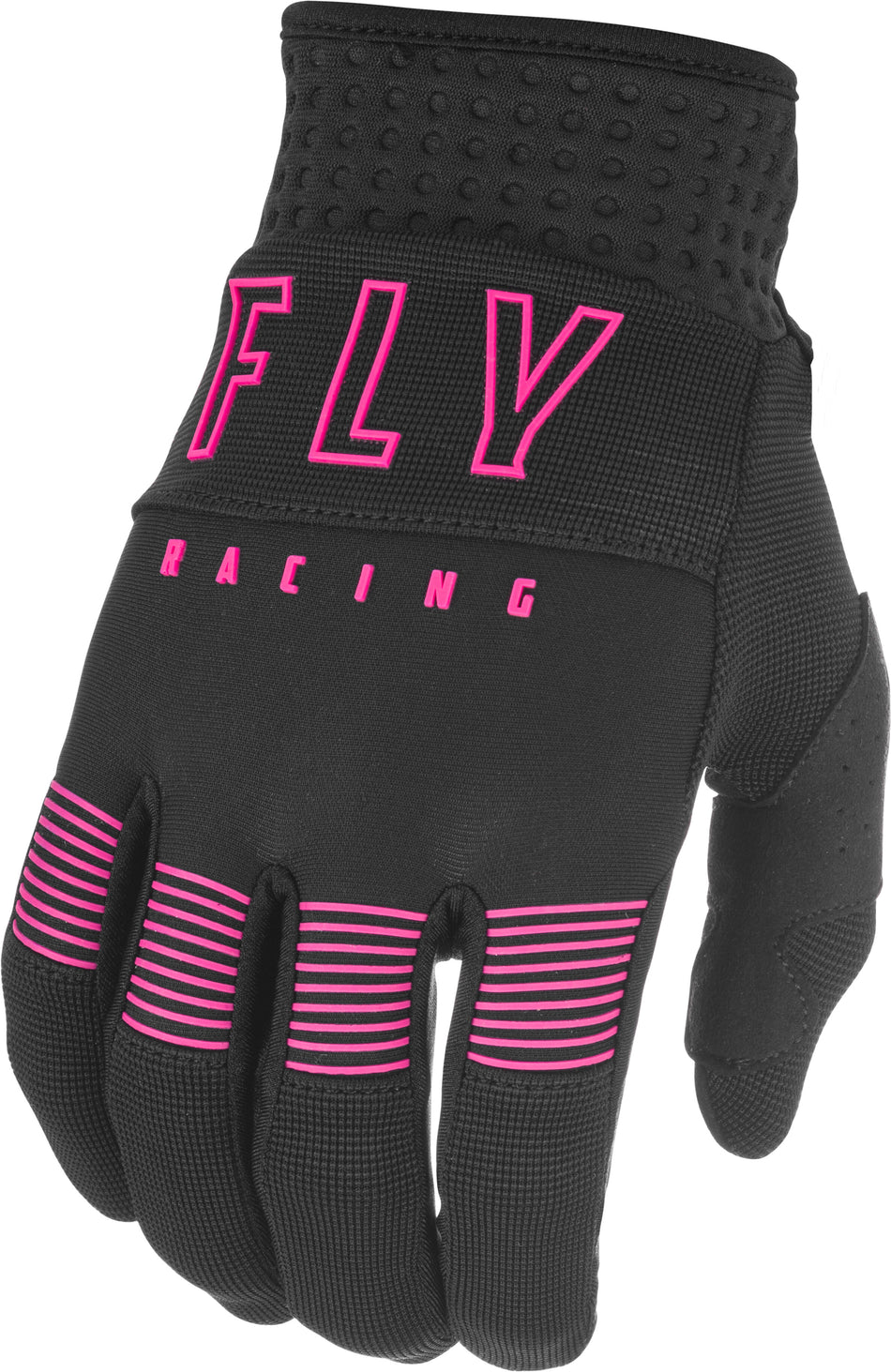 FLY RACING Youth F-16 Gloves Black/Pink Sz 01 374-91801