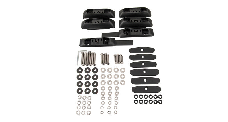 Rhino-Rack 98-07 Toyota Land Cruiser RCP Base Kit (100 Series) - 6 pcs RCP02-BK