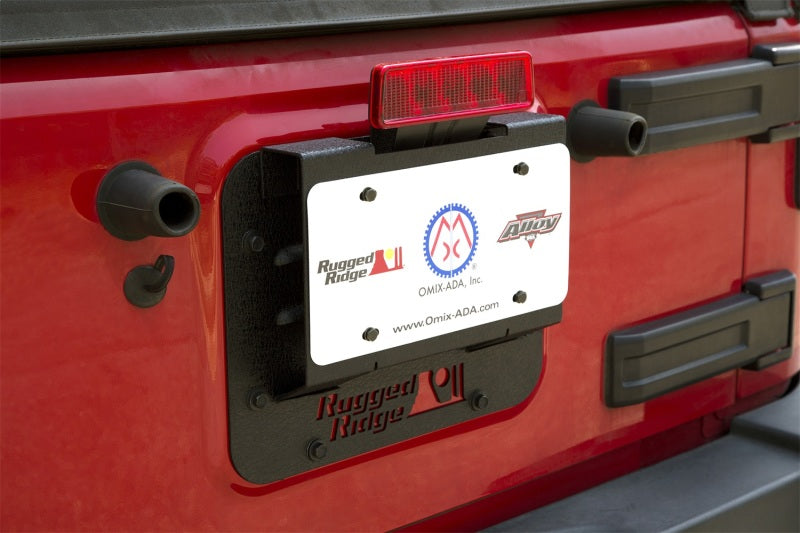 Rugged Ridge Tire Carrier Delete Kit 07-18 Jeep Wrangler JK 11586.11