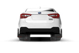 Rally Armor 20+ Subaru Legacy UR Black Mud Flap w/ White Logo MF64-UR-BLK/WH