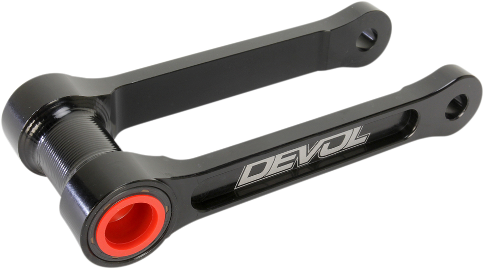 DEVOL Lowering Link - Lowers 1.00"/1.25" - Black 0115-1204